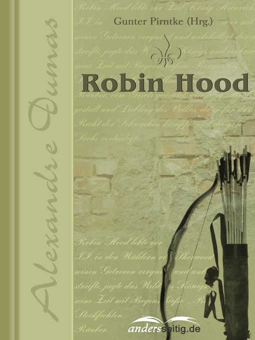 Title details for Robin Hood by Alexandre Dumas - Available